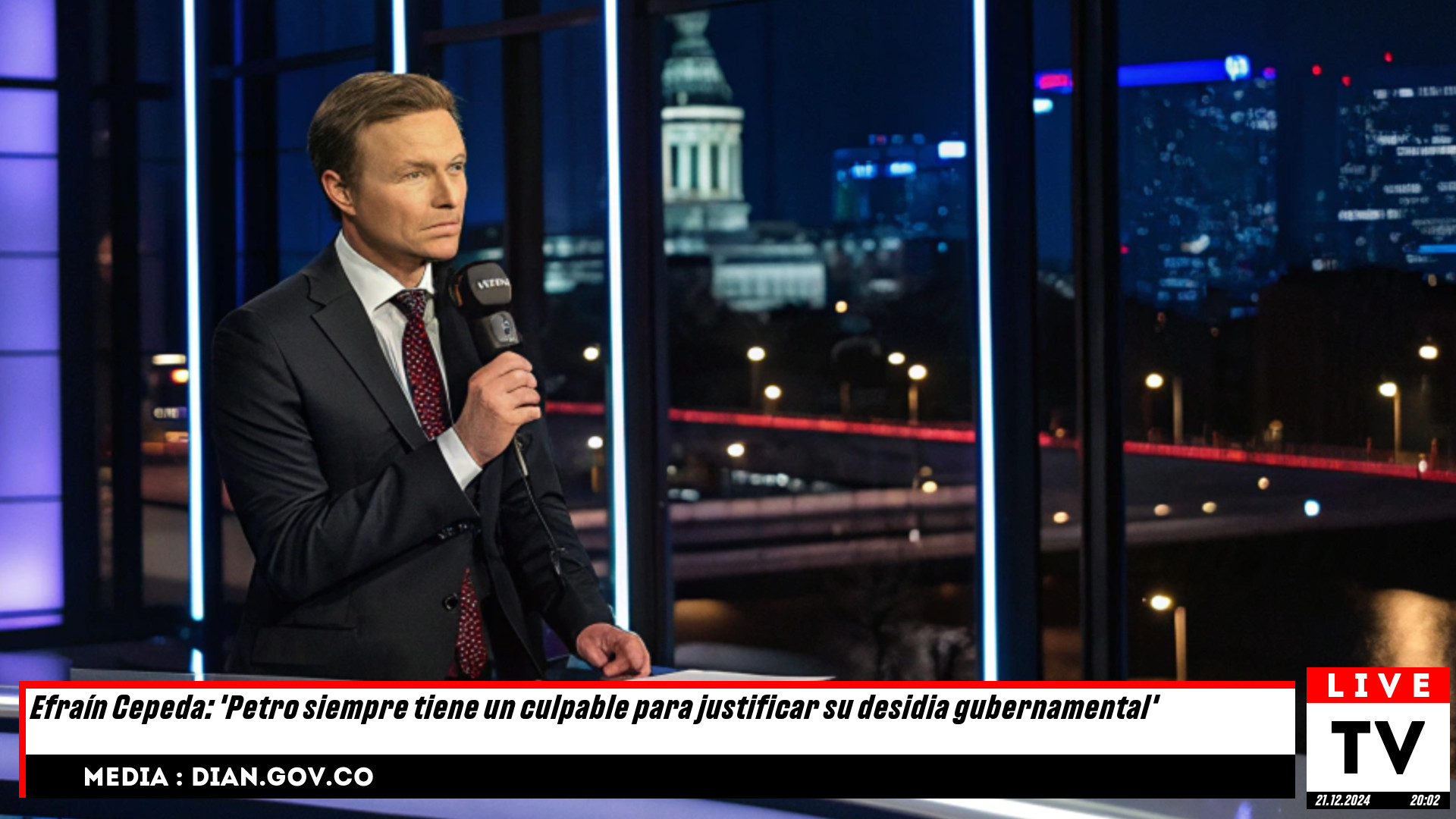 Efraín Cepeda critica a Petro por buscar chivos expiatorios para encubrir su falta de acción en el gobierno.