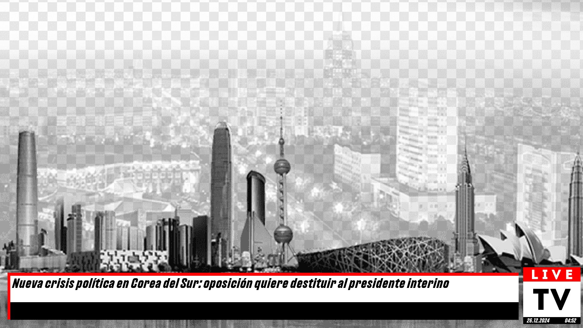 Crecen tensiones en Corea del Sur: la oposición busca destituir al presidente interino en medio de la crisis política.