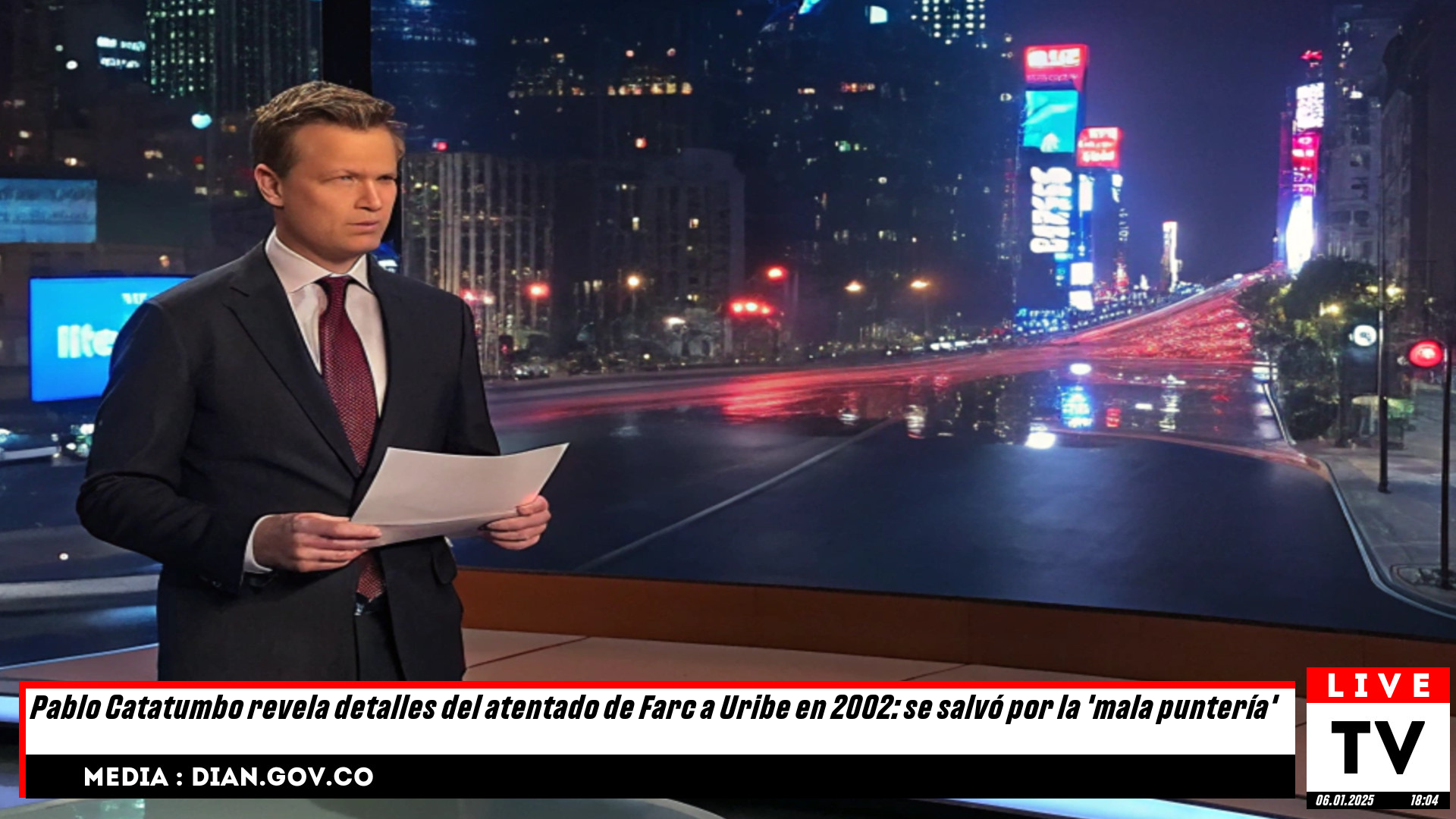 Pablo Catatumbo narra cómo la 'mala puntería' de las Farc evitó el atentado contra Uribe en 2002.