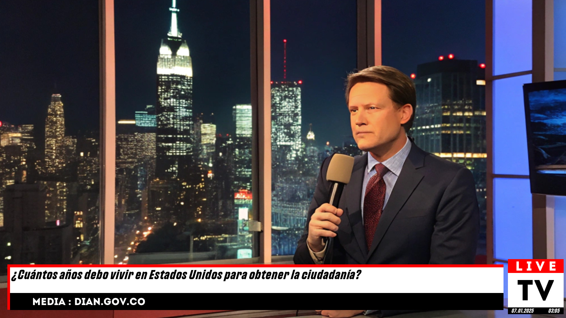 ¿Cuántos años debo vivir en Estados Unidos para obtener la ciudadanía?