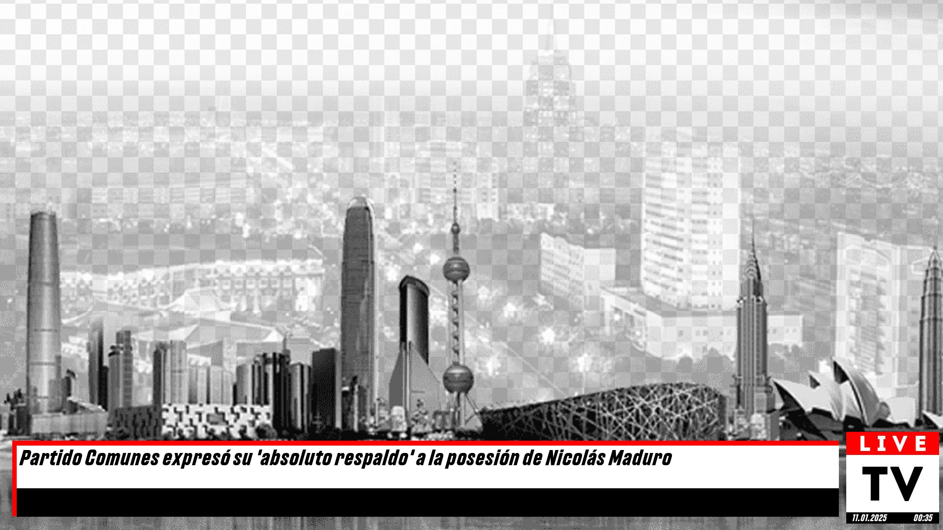 Partido Comunes reafirma su apoyo incondicional a Nicolás Maduro en su asunción al poder.